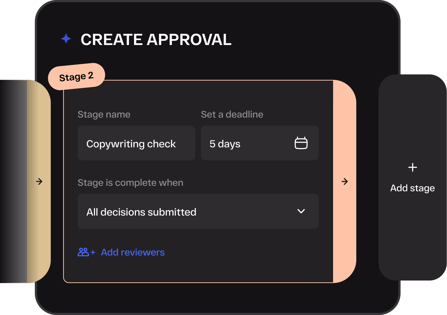 Approval routing Streamwork