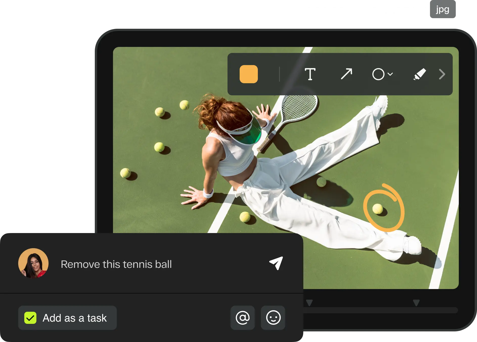Streamwork add as a tasks