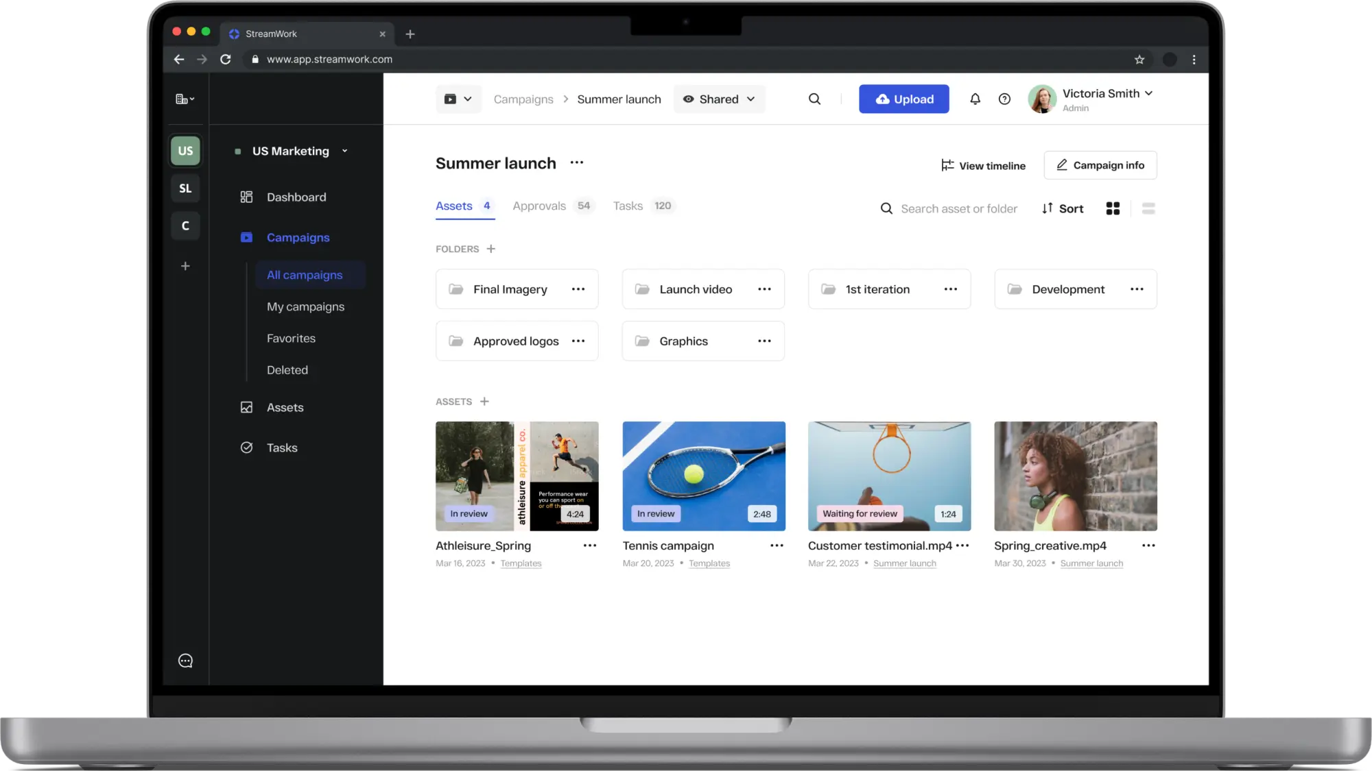 Streamwork campaigns